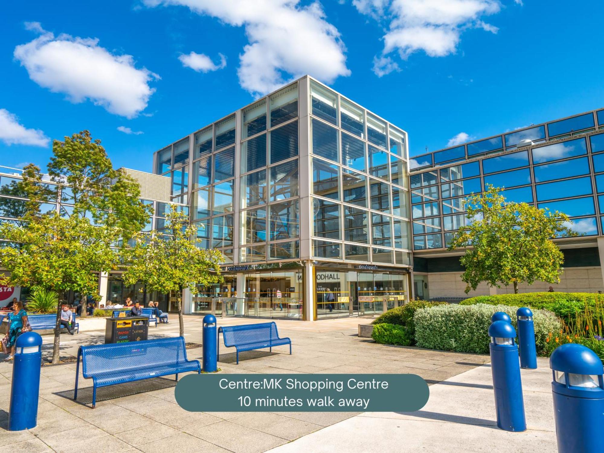 Penthouse Apartment - City Centre - Secure Parking, Balcony, Self-Check-In, Fast Wifi And Smart Tv With Netflix By Yoko Property Milton Keynes Exterior foto